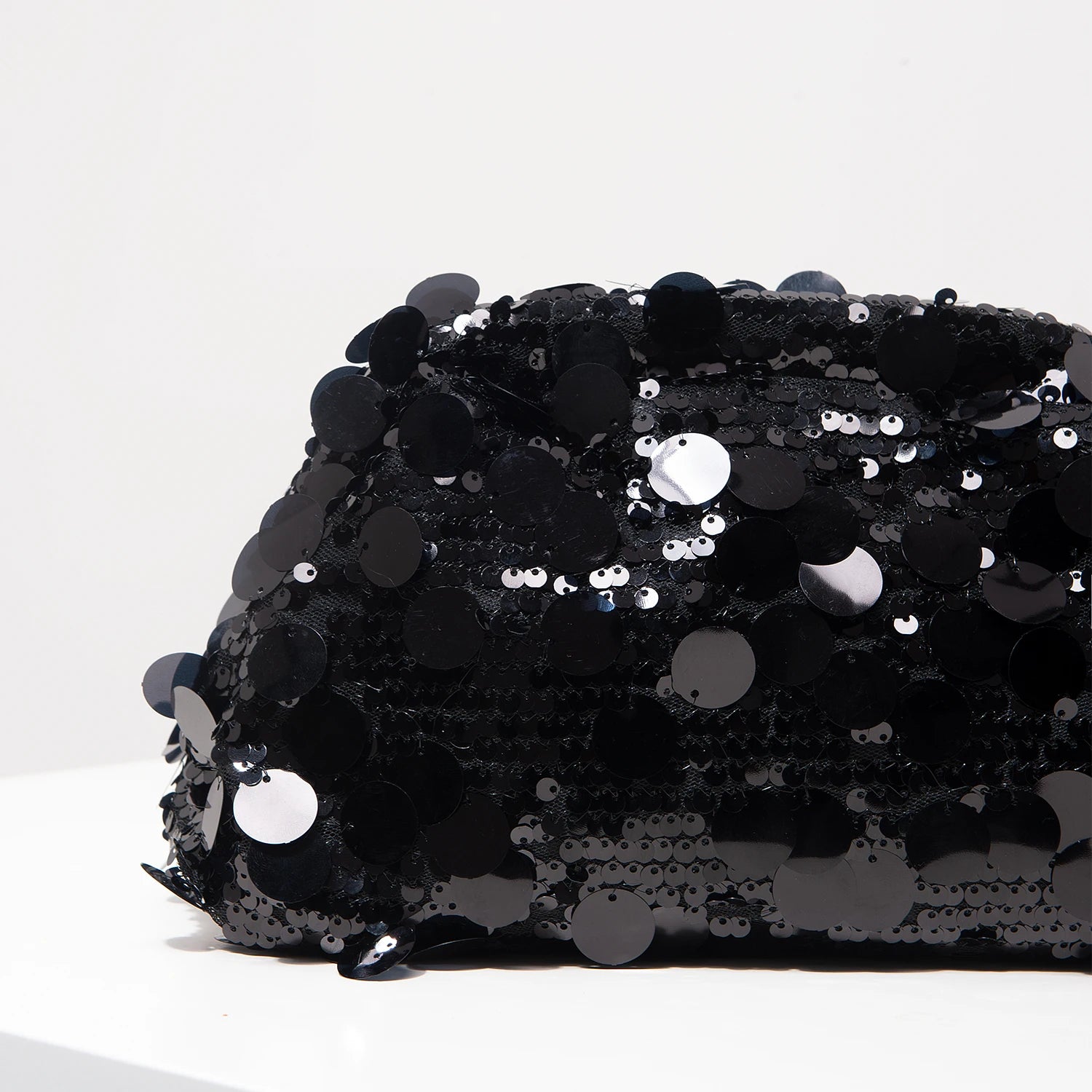 Pochette clutch à sequins