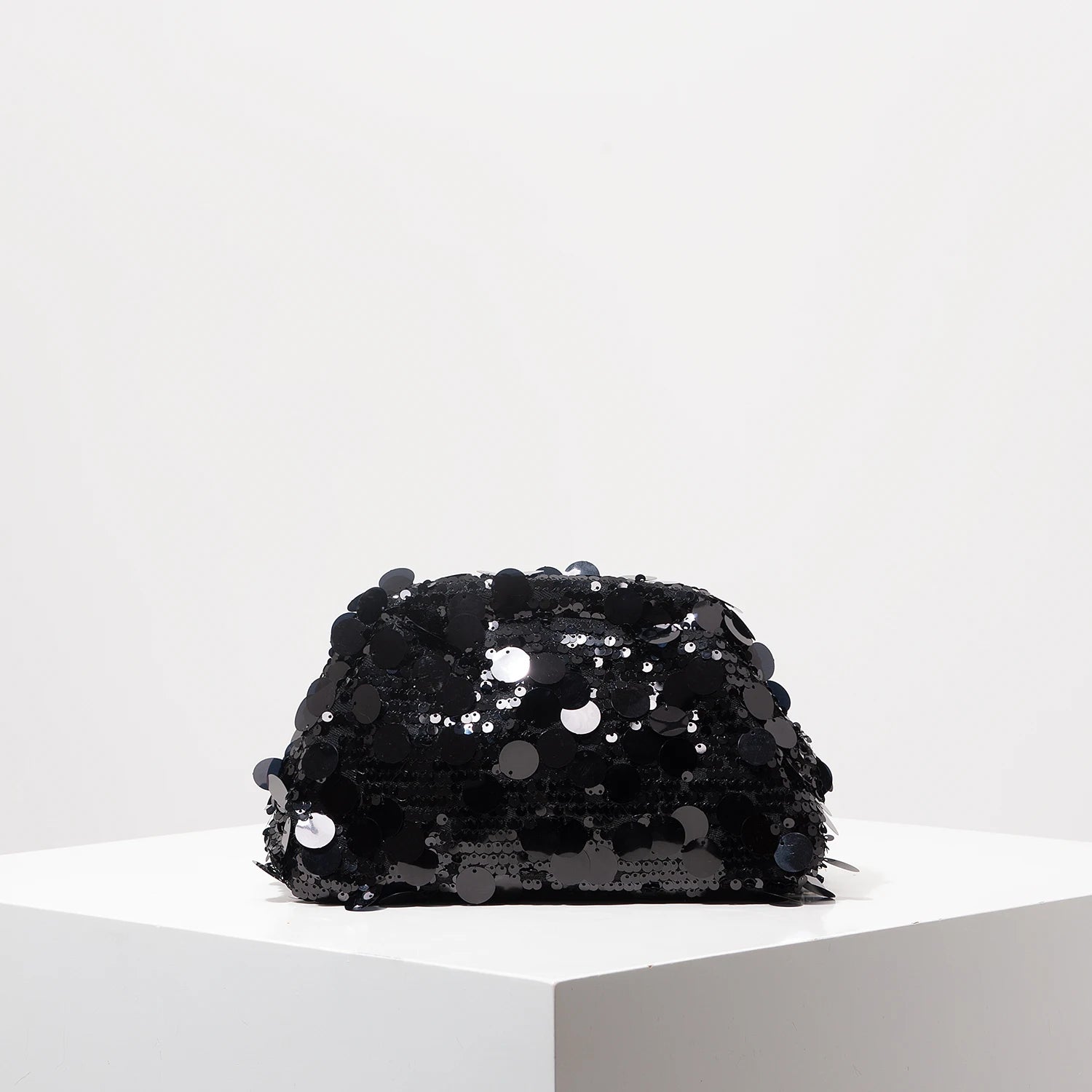 Pochette clutch à sequins