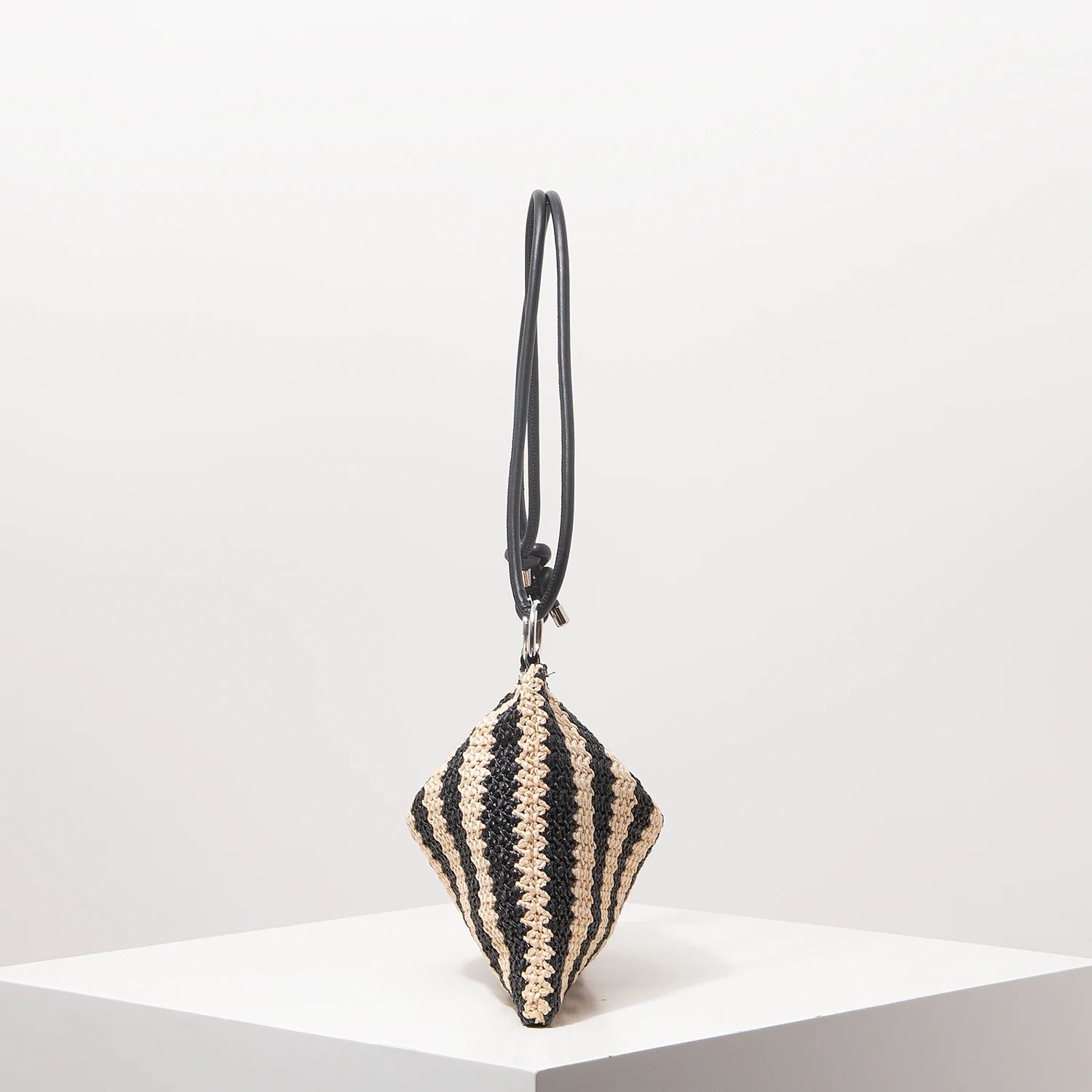 Sac à main à rayures