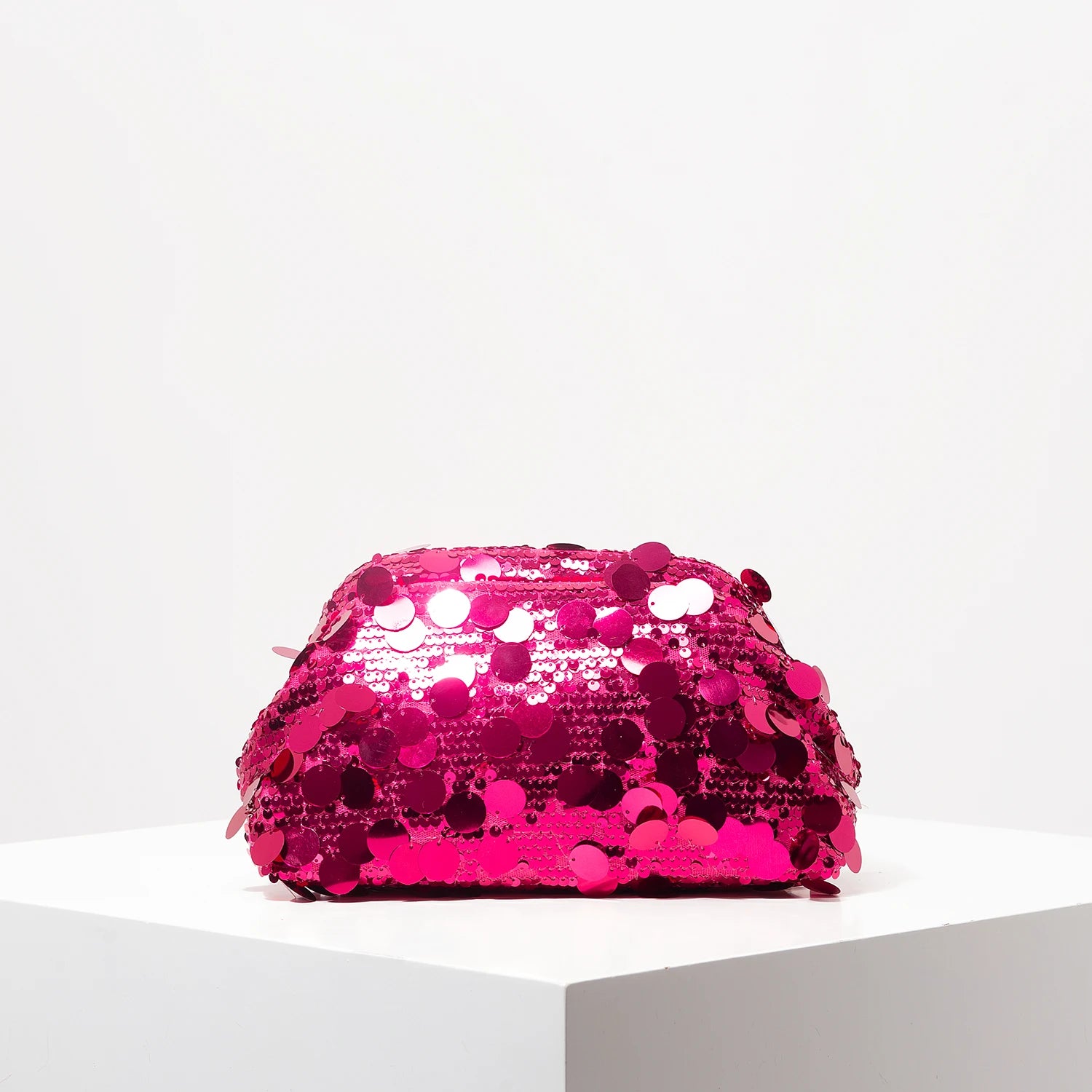 Pochette clutch à sequins