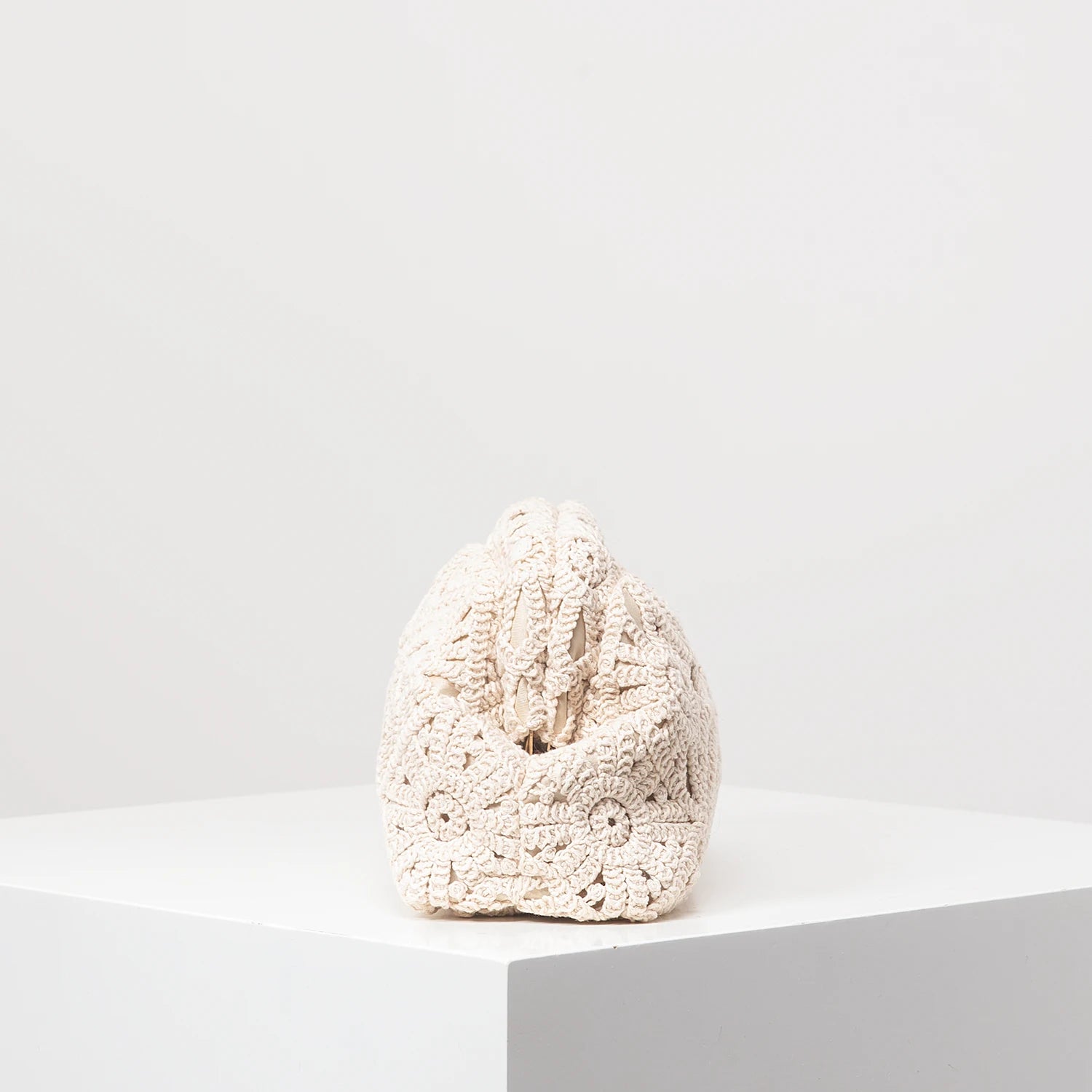 Pochette clutch en tissus à motif