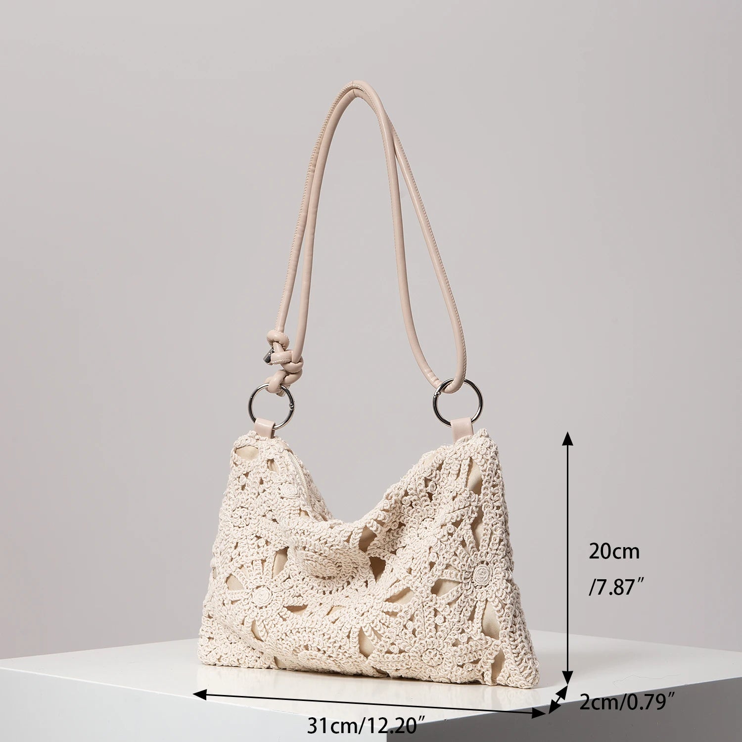 Sac a main en tissus à motif