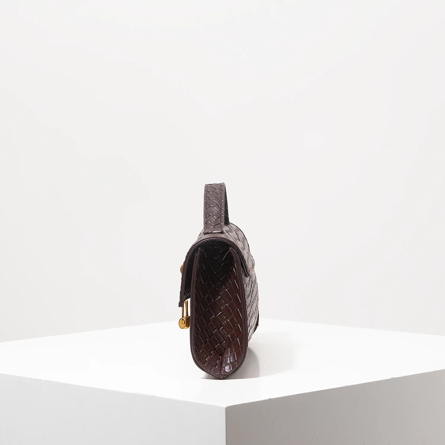 Sac baguette en similicuir