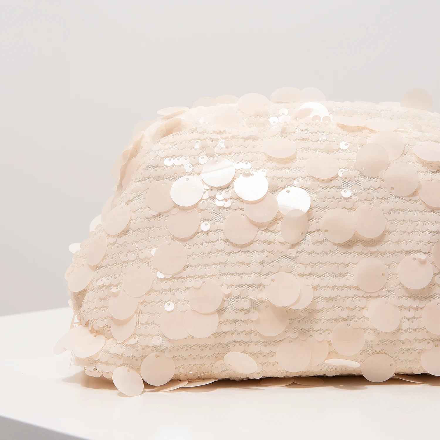 Pochette clutch à sequins