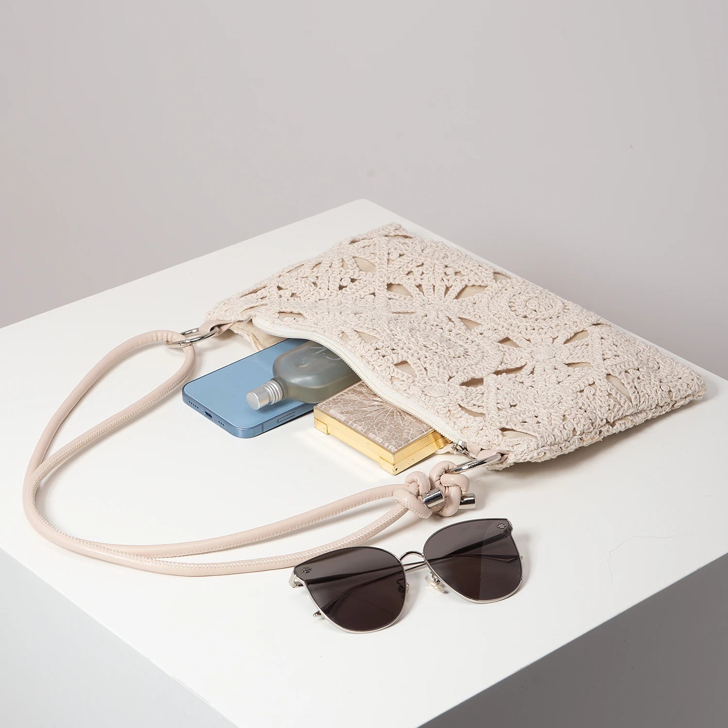 Sac a main en tissus à motif