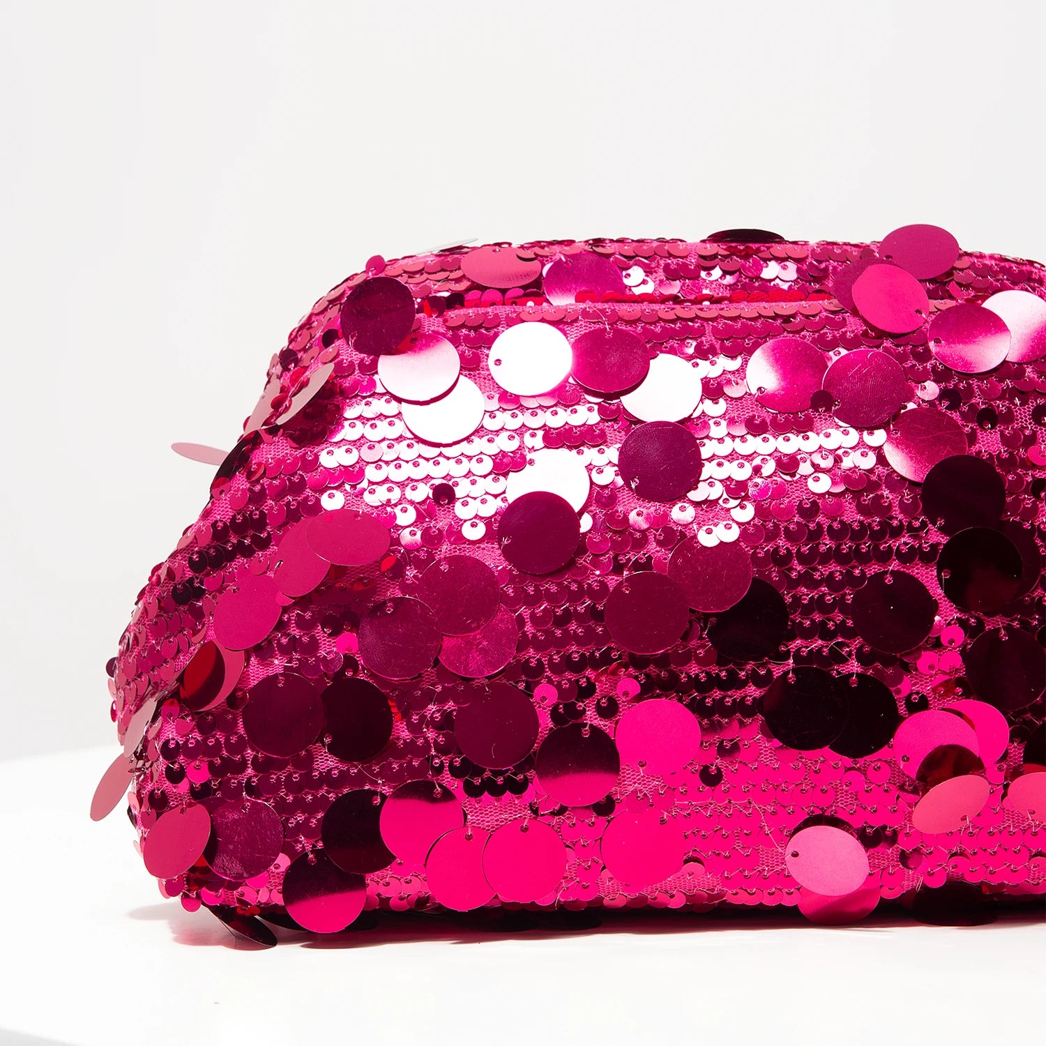 Pochette clutch à sequins